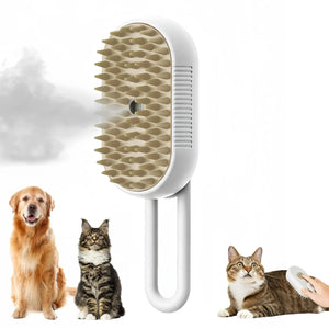 Brosse 3 en 1 pour chats et chiens