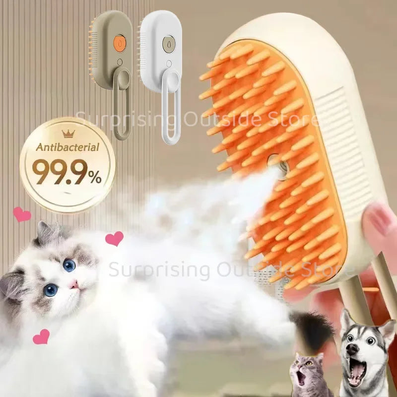 Brosse 3 en 1 pour chats et chiens