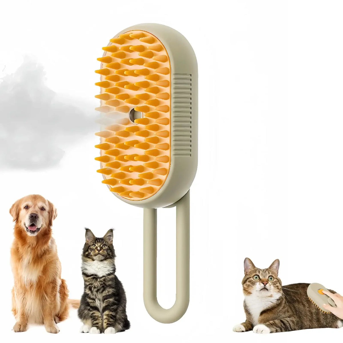 Brosse 3 en 1 pour chats et chiens